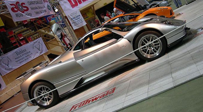 Alonsóék McLarenje Békéscsabán