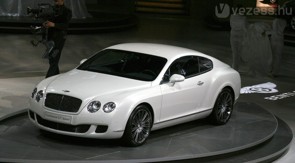 610 lóerős a Bentley Continental GT Speed