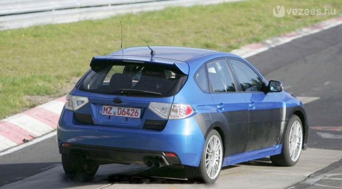 Ilyen a legsportosabb Subaru 5 | Vezess Diffúzor és szárny hátul