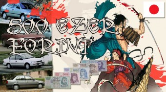 Japán autót félmillióért