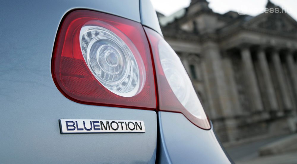 Azért BlueMotion, mert a VW színe a kék