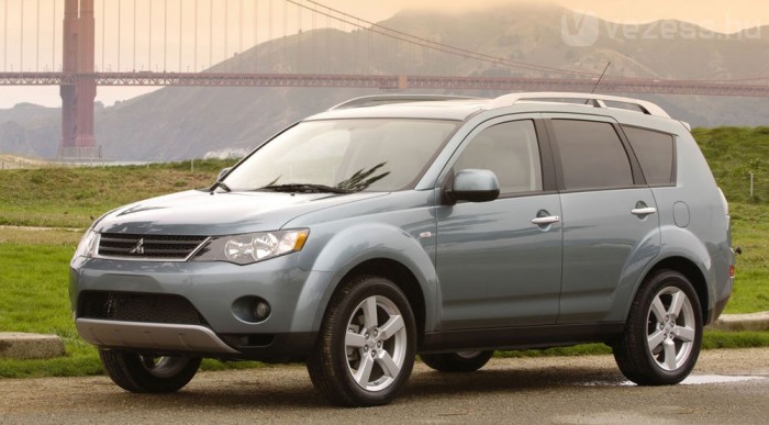 Új motorok a Mitsubishi Outlanderhez