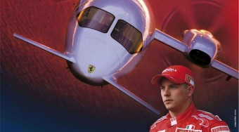 Schumacher repülő Ferrarija
