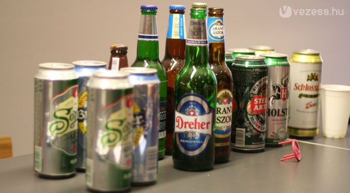 A megállított erjesztéstől alkoholmentesek