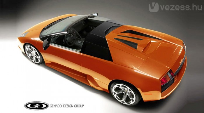Tetőt kap a nyitott Lamborghini 6