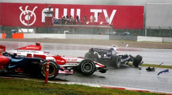 F1: Baj lesz az esőben!