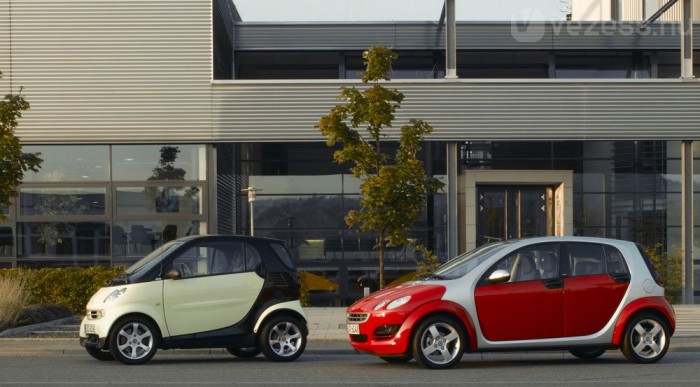 Újra lehet négyajtós smart