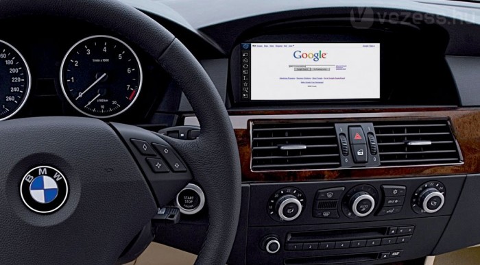 Internet a BMW-kben
