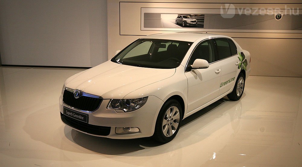 105 lóerős a Greenline Superb TDI