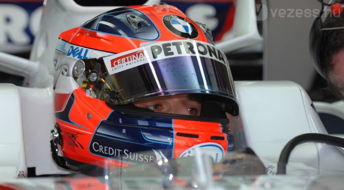 Kubica látványosan csúsztatta a BMW-t