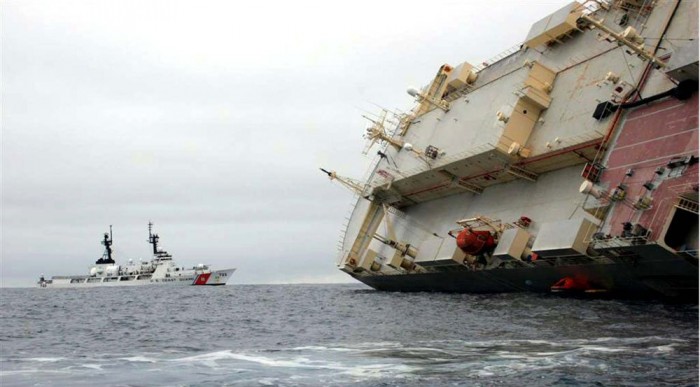 Rozsdásodni kezdett a rakomány