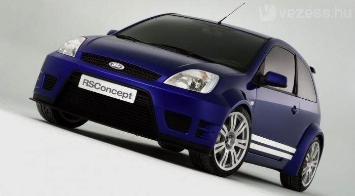 Megvalósul a Fiesta RS 5 | Vezess Fiesta RS Concept 2004-ből
