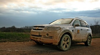 Diszkóterepjáróval a versenyen