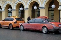 Porsche taxi Moszkvában 11