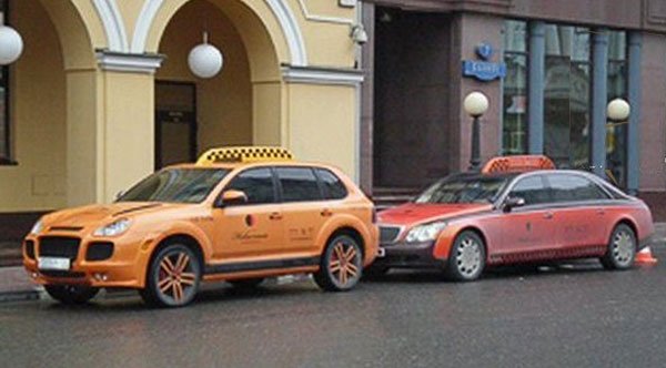 Porsche taxi Moszkvában 5