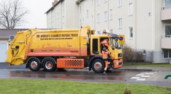 A legtisztább kukásautó