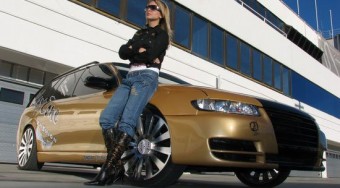 A tizennégy karátos autó