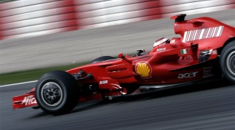 Räikkönen az élen Barcelonában