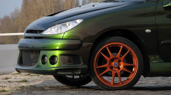 Peugeot 206 tuning: Kis játékos 8