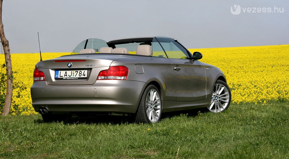 BMW 125i Cabrio: Te vagy a király 13