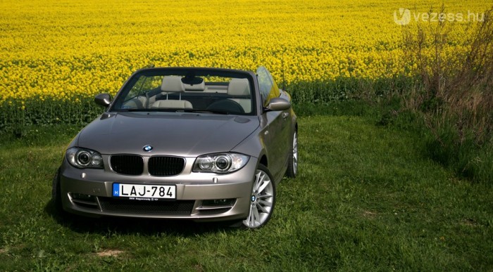 BMW 125i Cabrio: Te vagy a király