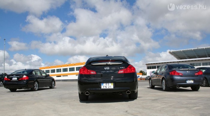 A G35 a 3-as BMW, az M45 az S80-as Volvo kategóriája