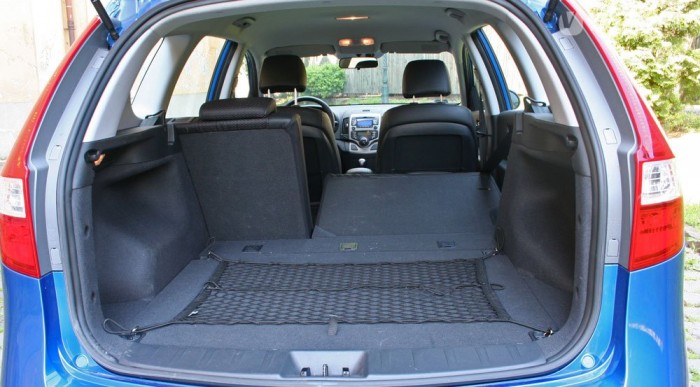 Méretre átlagon aluli a csomagtér