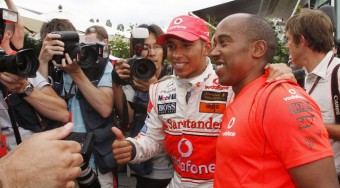 Hamilton kinevette az apját