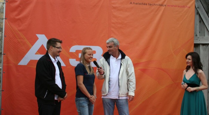 A3 Cabrio: Szávay Ági is mellette döntött 6 | Vezess Szávay Ági kapott egy A3 kabriót