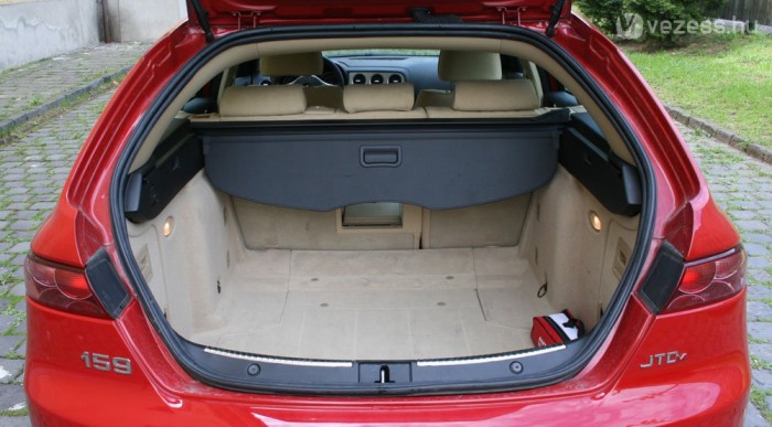 Nagyon gyér a csomagtartó