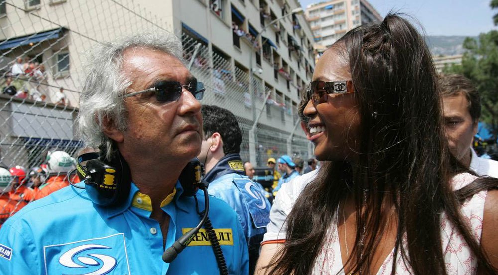 Briatore és Naomi Campbell