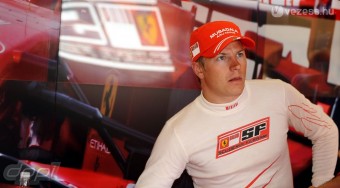 Räikkönen hátradől a hajrá előtt