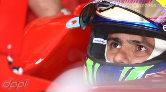 Massa  vezet a Hungaroringen