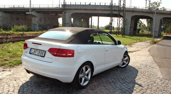 Audi A3 kabrió: Ez sem tökéletes 10 | Vezess Felcsukott tetővel csak a lúzerek járnak