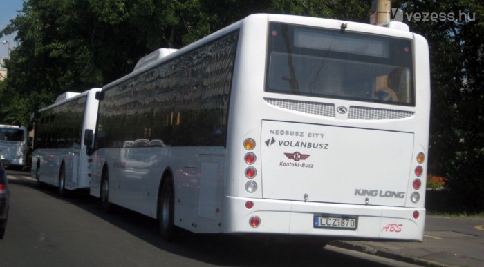 A főváros környékén mozog távolsági buszként