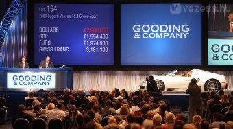 Autó 1,3 milliárdért