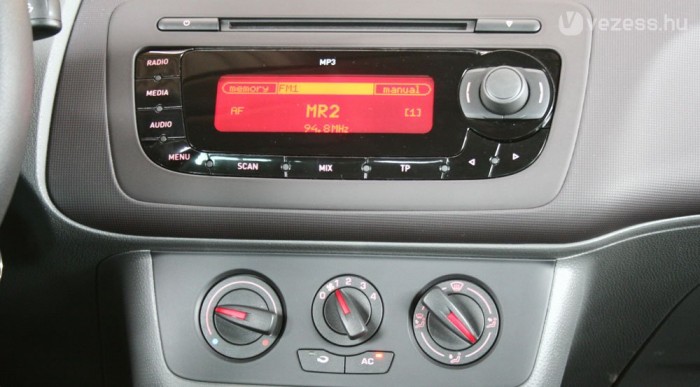 A klíma feláras az alap kivitelben