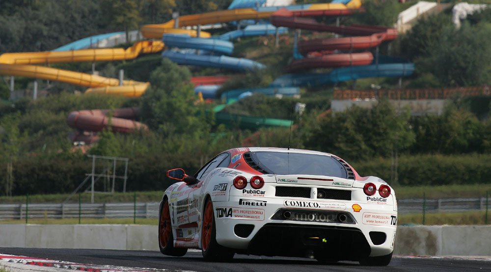 Ferrari-orgia a Hungaroringen 8