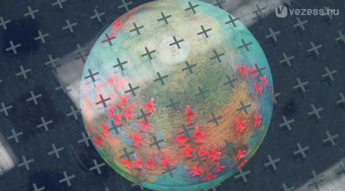 Ahol sok a piros repülő, ott gyakoribb a légi katasztrófa. Órákig lehet böngészni a statisztikákat a többtucatnyi földgömbön