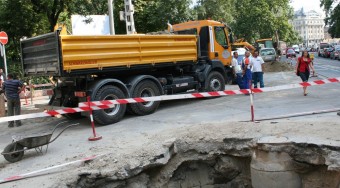 Totális forgalmi káosz Budapesten