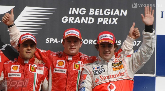 Räikkönen utolsó esélye 9 | Vezess A 2007-es dobogó