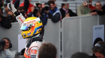 Hamiltoné a pole Belgiumban