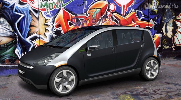 Norvég villanyautó a Th!nk Ox. 135-öt megy, elvi hatótávolsága 250 km, de még csak szép terv 