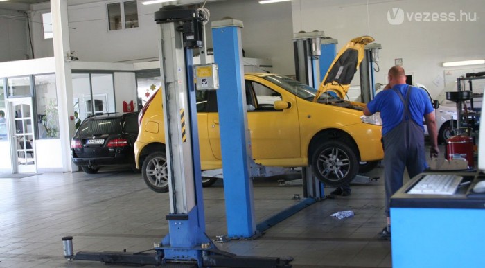 Szervizbe is el kell menni időnként