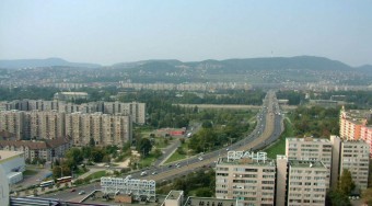 Lezárás, dugó az Árpád hídon