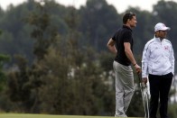 DC és Barrichello - az öregek golfozgatnak