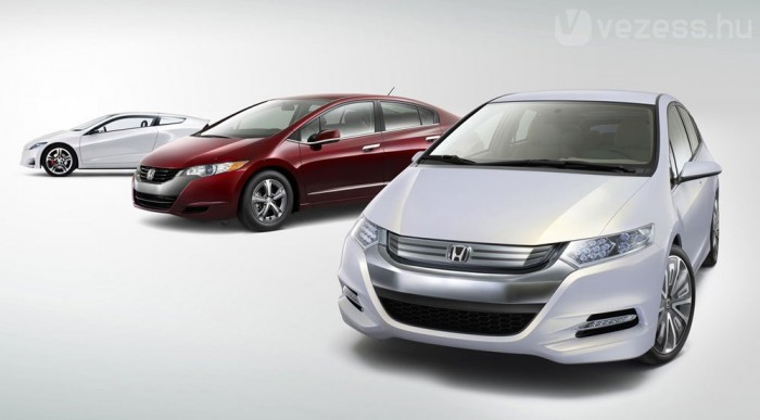 Az Insight mellett az üzemanyagcellás Honda és a kis hibrid sportkocsi