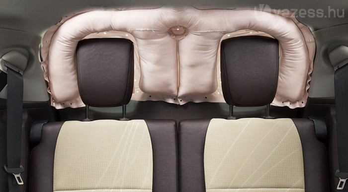 Hátsó légzsák a Toyotától