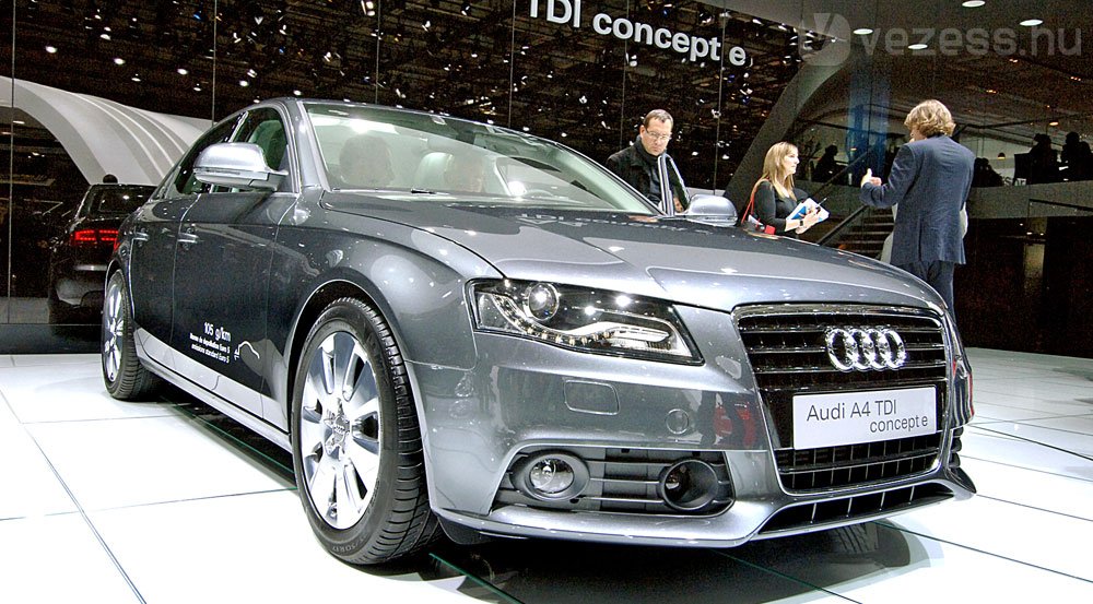 Szupertakarékos Audi 4