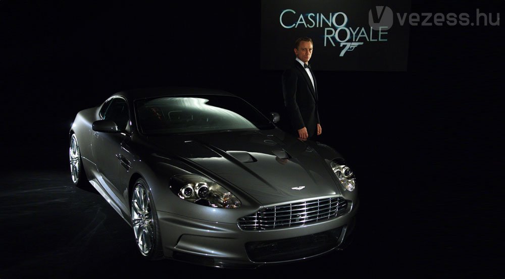 James Bond autója az Aston Martin DBS